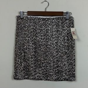 Decree	Skirt	Gold	Sequins Mini NWT	Size	Med